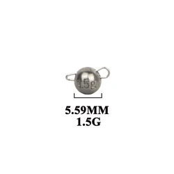 Plomos Cheburashka Wolfram Drop Shot para aparejo con jig