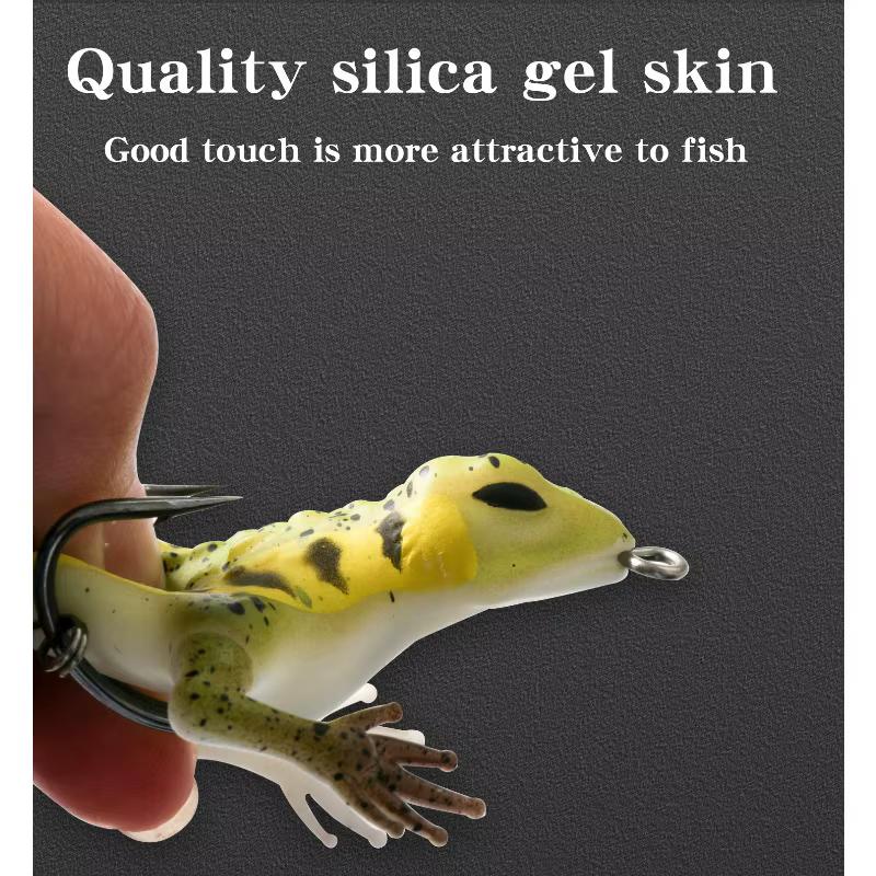 Barracuda Gecko Swinger Artificial - Señuelo de silicona para carpa - imagen 3