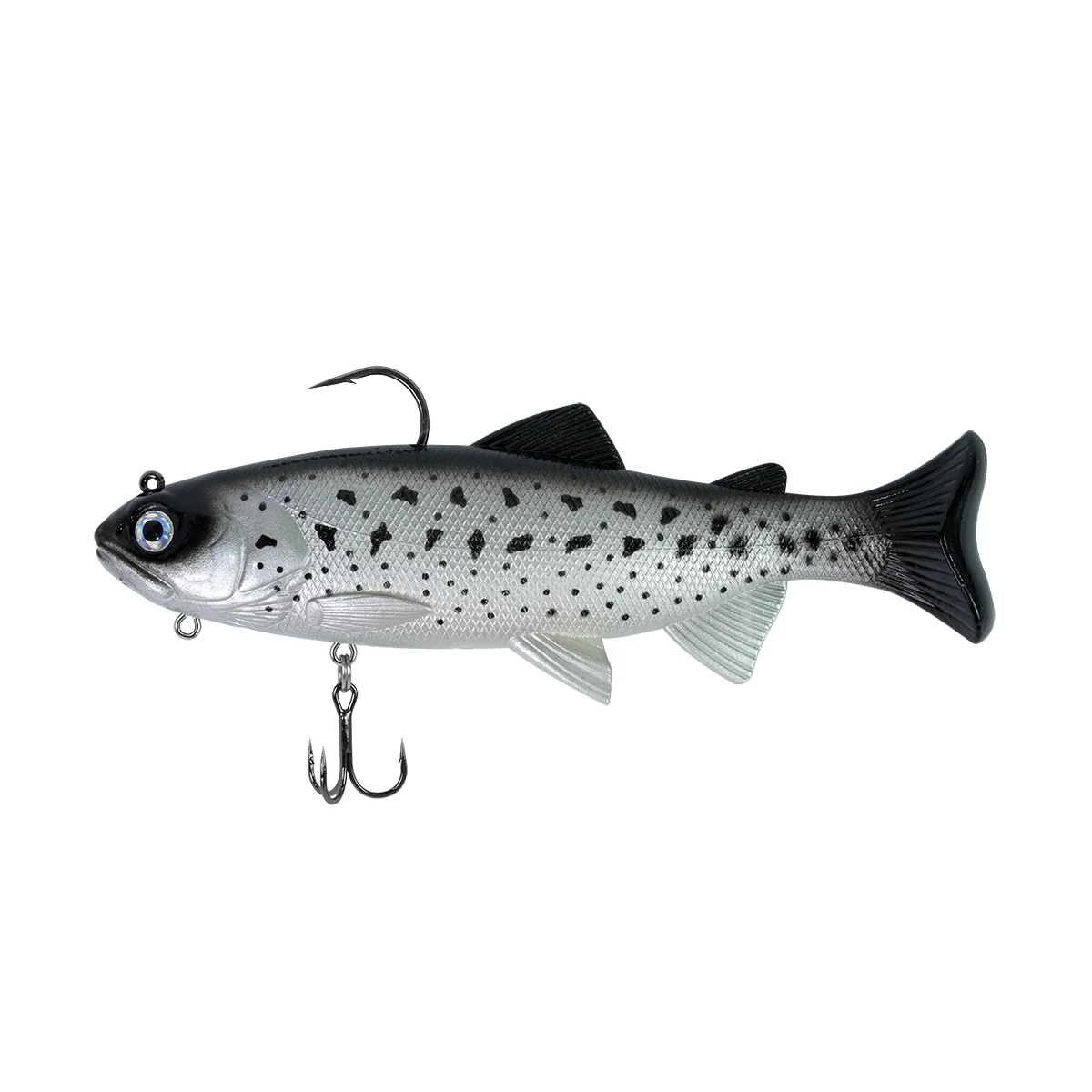 Swimbait blando 18cm 125g con cabeza de plomo y cola en T - imagen 2