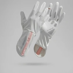 Guantes de ciclismo para mujer UV – Dedos completos transpirables