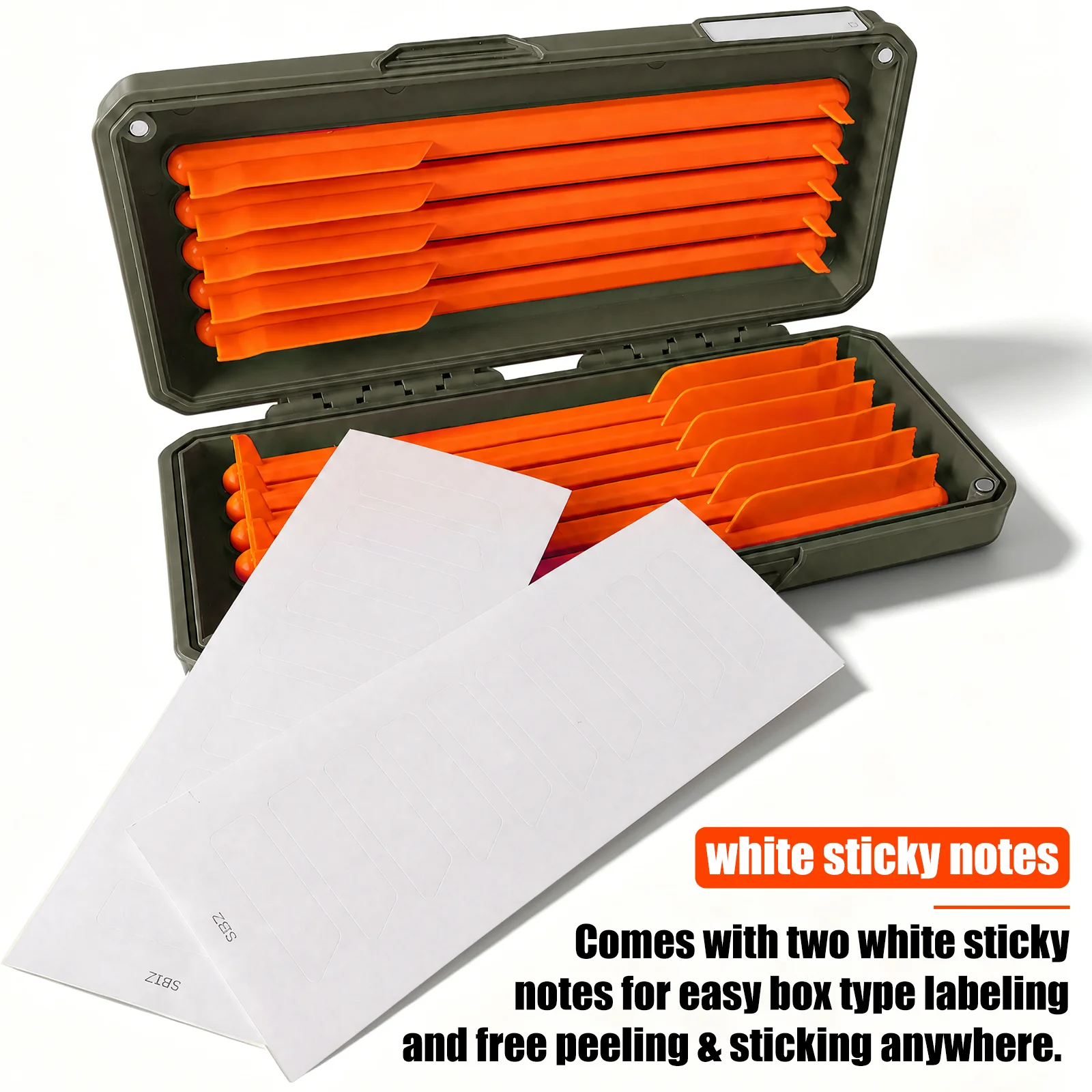 Caja aparejos carpa enrolladores magnéticos para montajes de cabello - imagen 2