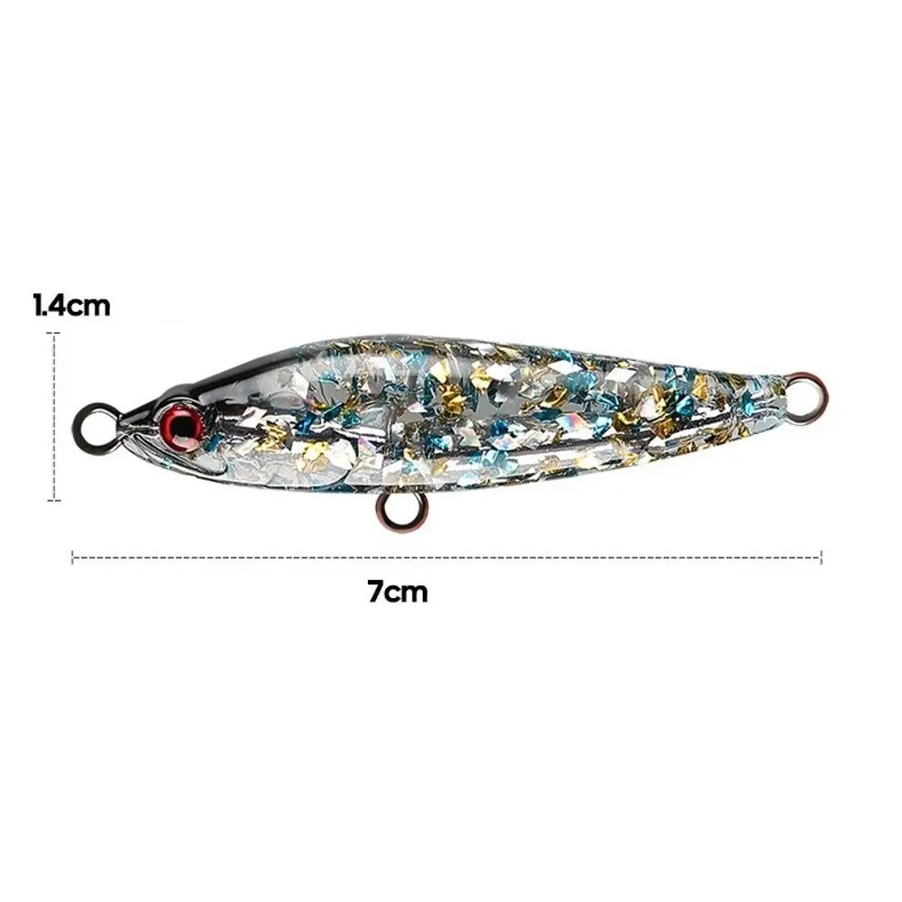 Señuelo de pesca sin anzuelo reflectante láser