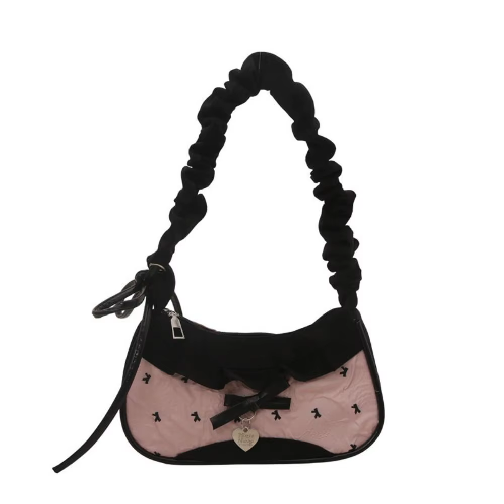 Bolso Hombro y Mano Mujer – Lona Multicolor con Cuero PU - imagen 3