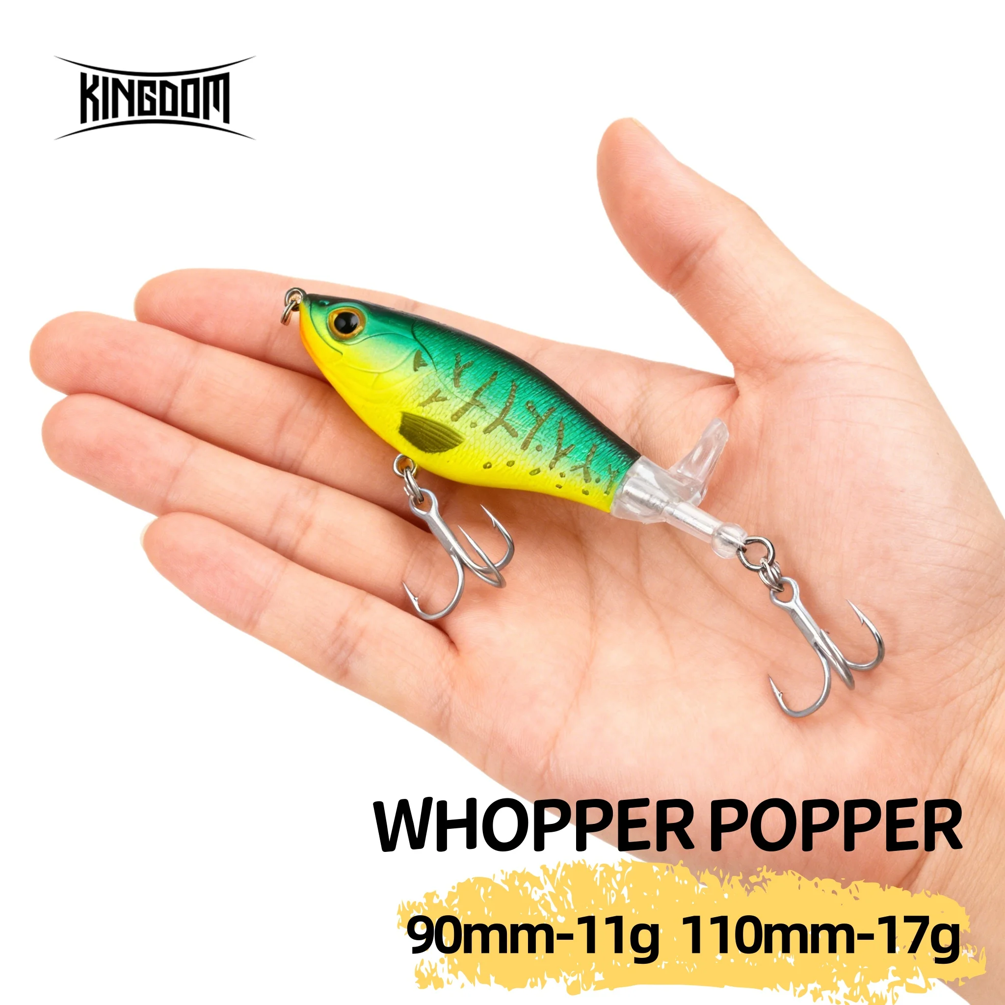 Kingdom Topwater con hélice para lucio - imagen 3