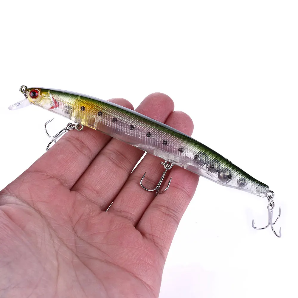 Jerkbait señuelo duro 13.5cm – Largo lance para lubina, lucio y mar - imagen 4