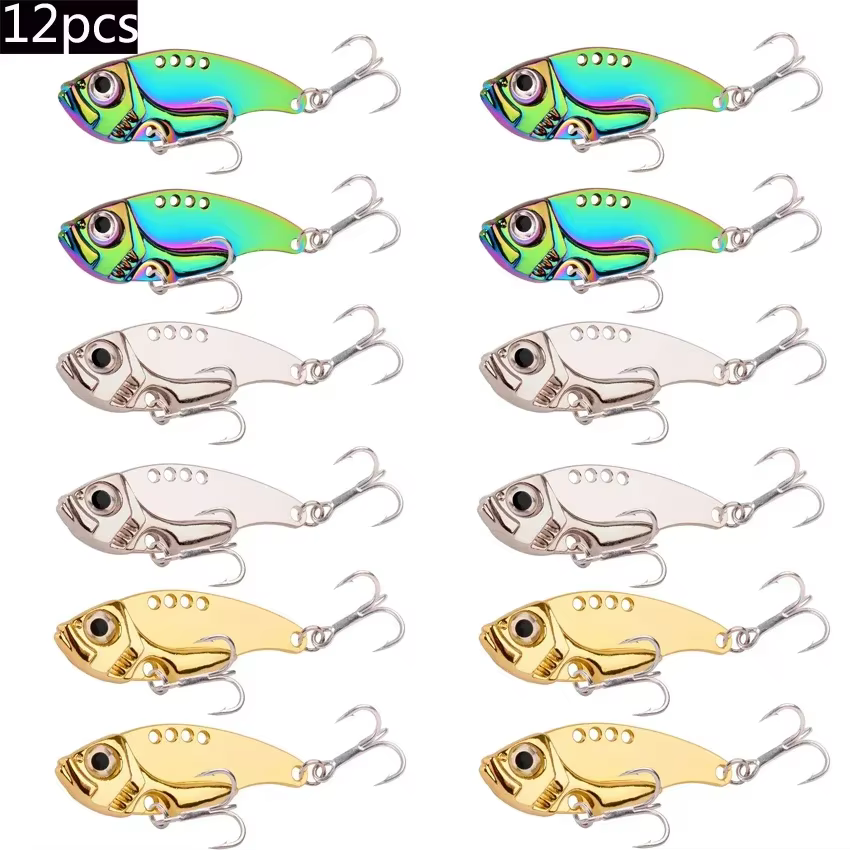 Spinnerbait metálico - juego de cucharas para lucio y carpas grandes - imagen 3