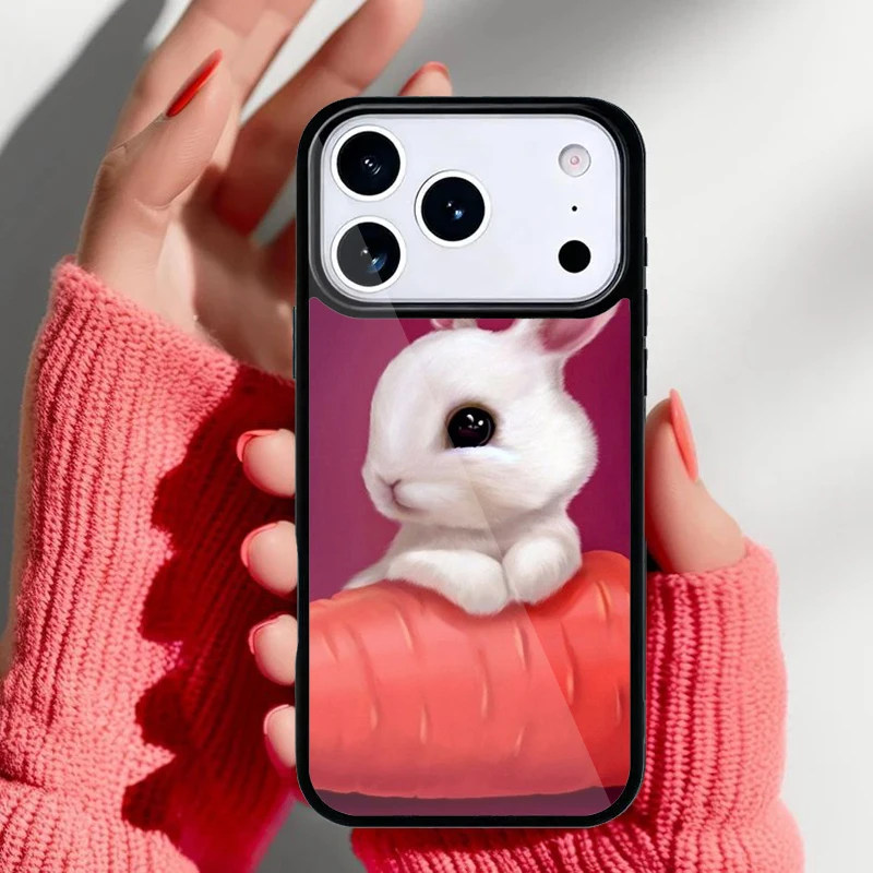 Variedad de diseños de fundas de conejo para iPhone