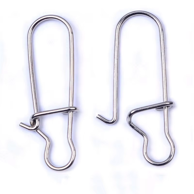 Conector SUS304 para anzuelos – Clip pesca vinilo giratorio - imagen 5