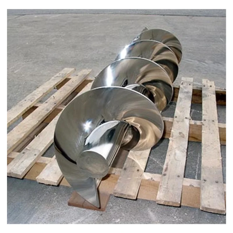 Tornillo helicoidal personalizado para alimentador industrial - imagen 5