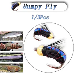 Señuelo Mosca Ninfa para trucha: seca, húmeda, en hielo