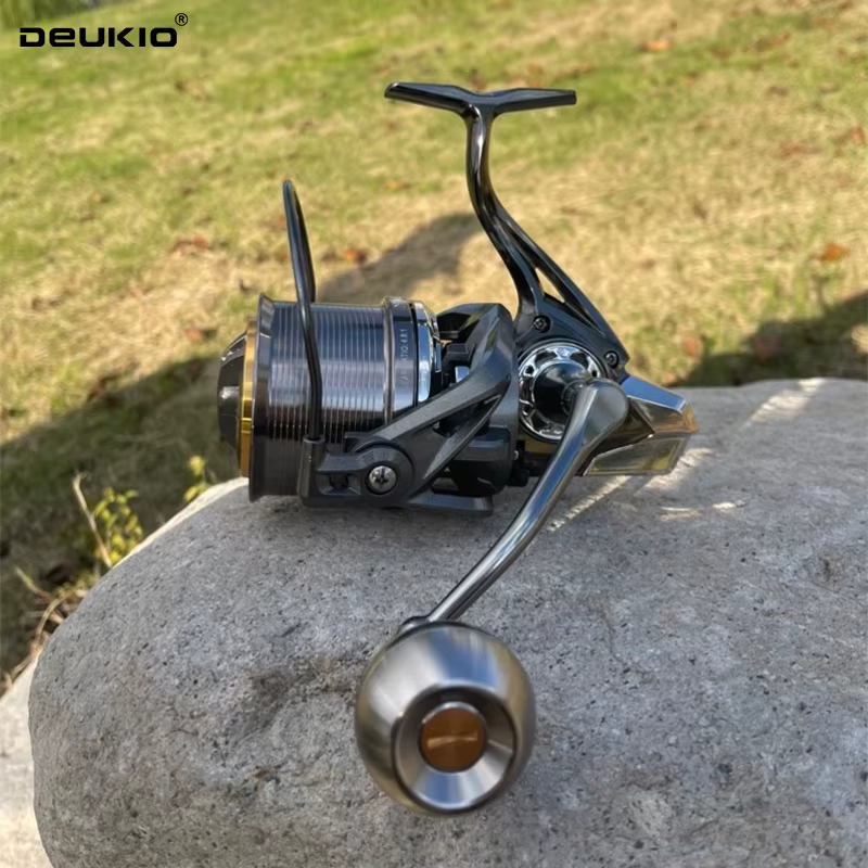DEUKIO 8000 Carrete Spinning Agua Salada – Tiro Largo Resistente