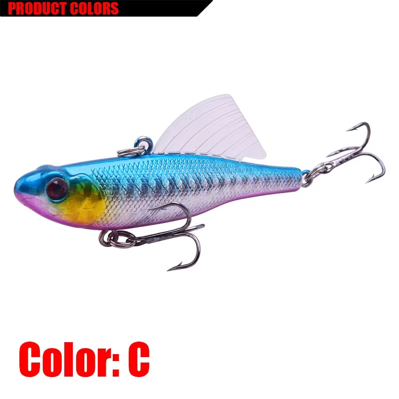 Señuelo VIB para pesca en hielo — cebo duro tipo pececillo - imagen 2