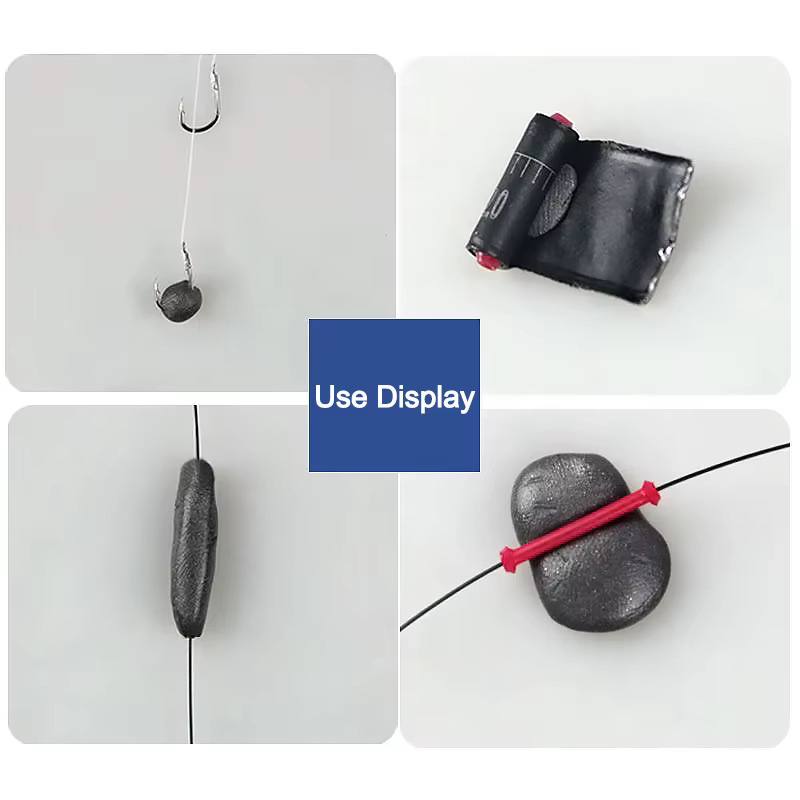 Peso de tungsteno moldeable para carpa — masilla suave para cebo - imagen 3