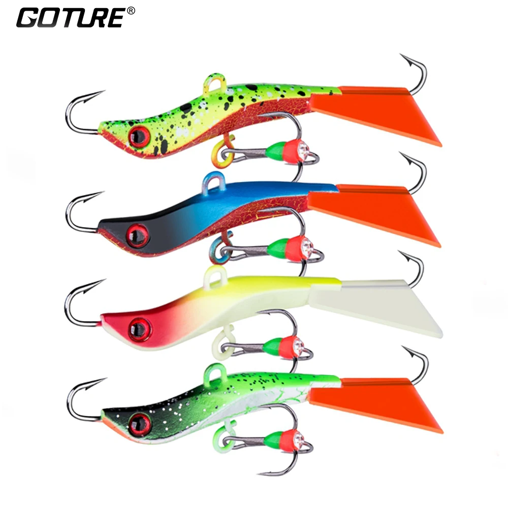 Goture Señuelo Wobbler Hielo para Trucha, Lubina y Carpa