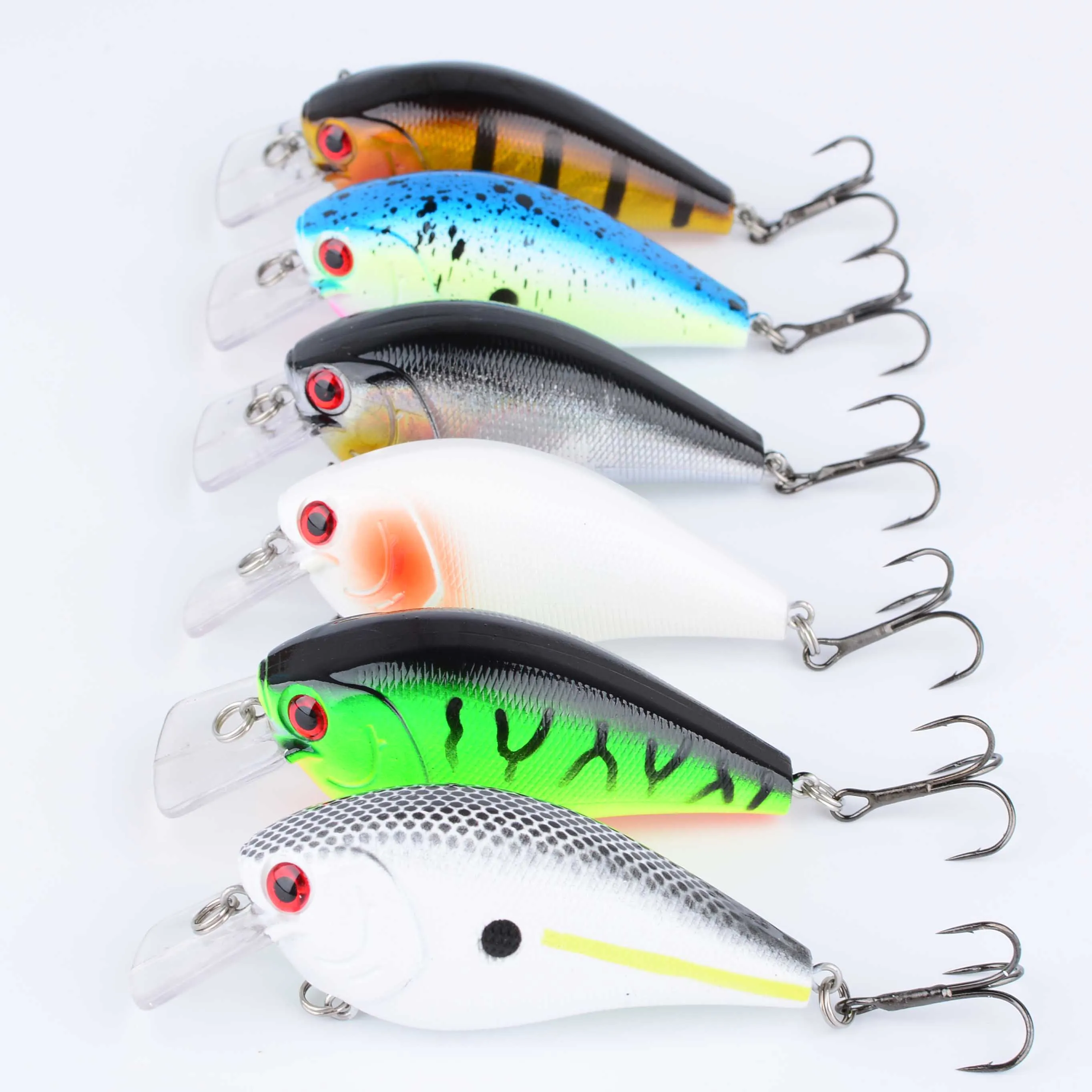 Opciones de color del crankbait