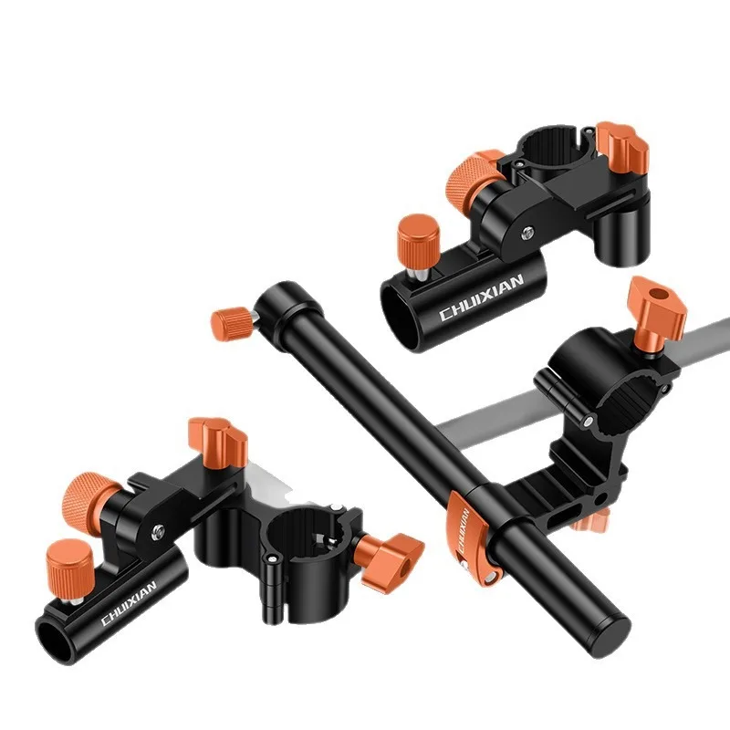 Soporte de torreta universal para silla de pesca con bandeja cebo - imagen 3