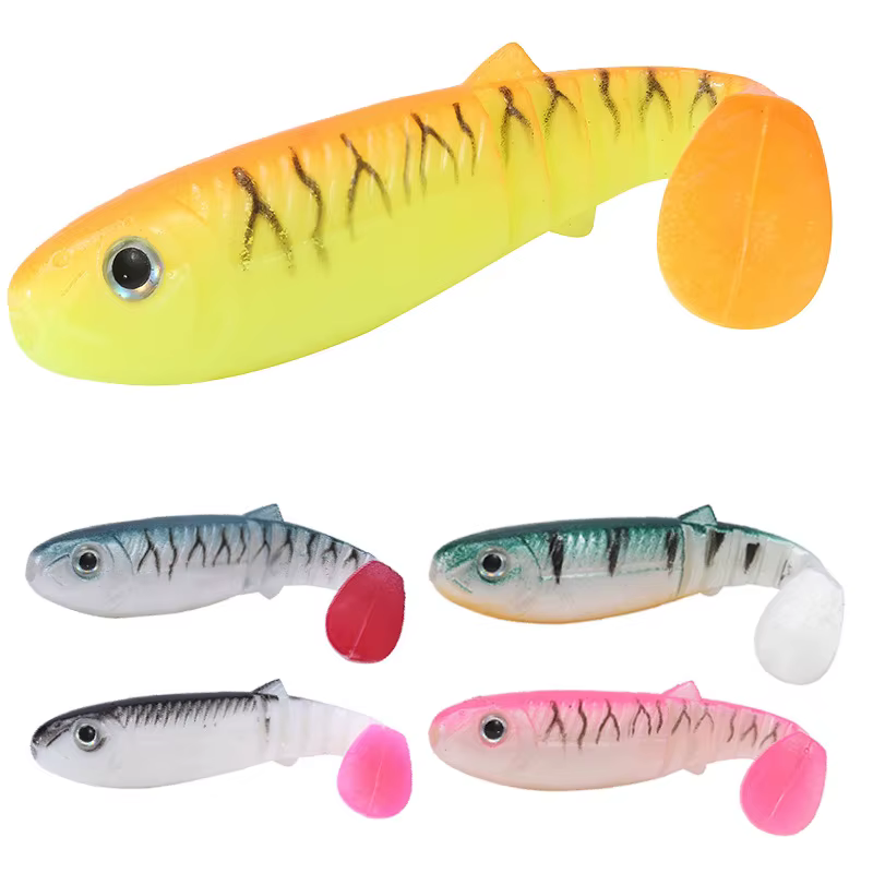 Chinook 75mm Paddle Tail – Señuelo blando para Texas Rig - imagen 3