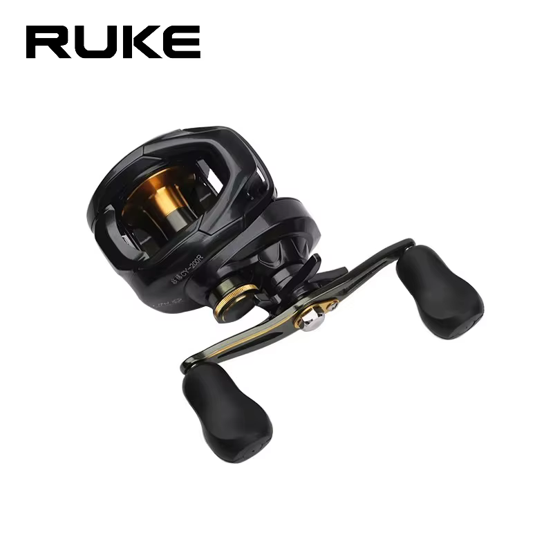 Carrete Casting RUKE 7.6:1 – Freno magnético 200g aleación - imagen 4