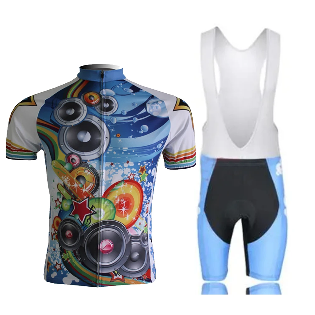 Conjunto de ciclismo hombre con cremallera y badana profesional - imagen 4