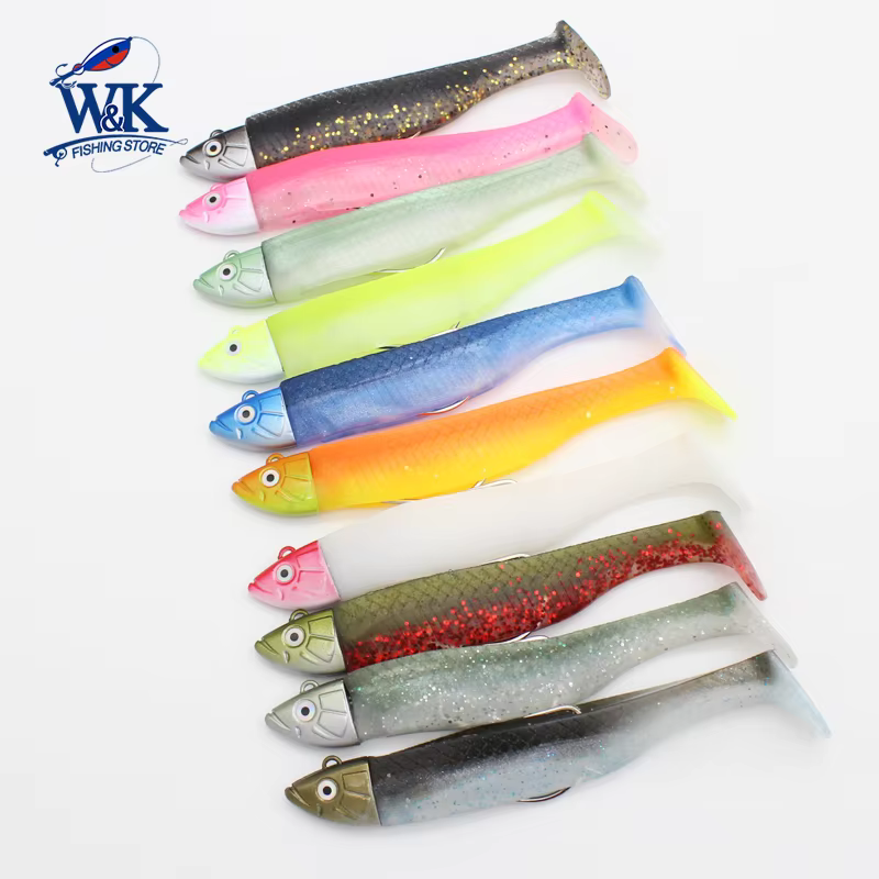 Kit Lubina: Jig Head 28g + Vinilo Cola de Paleta M120 Curricán - imagen 5