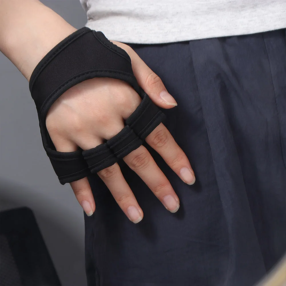Guantes de fitness para mujer con protección antideslizante en la palma - imagen 3