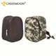 Riñonera estuche camuflado para carrete con correa y clip