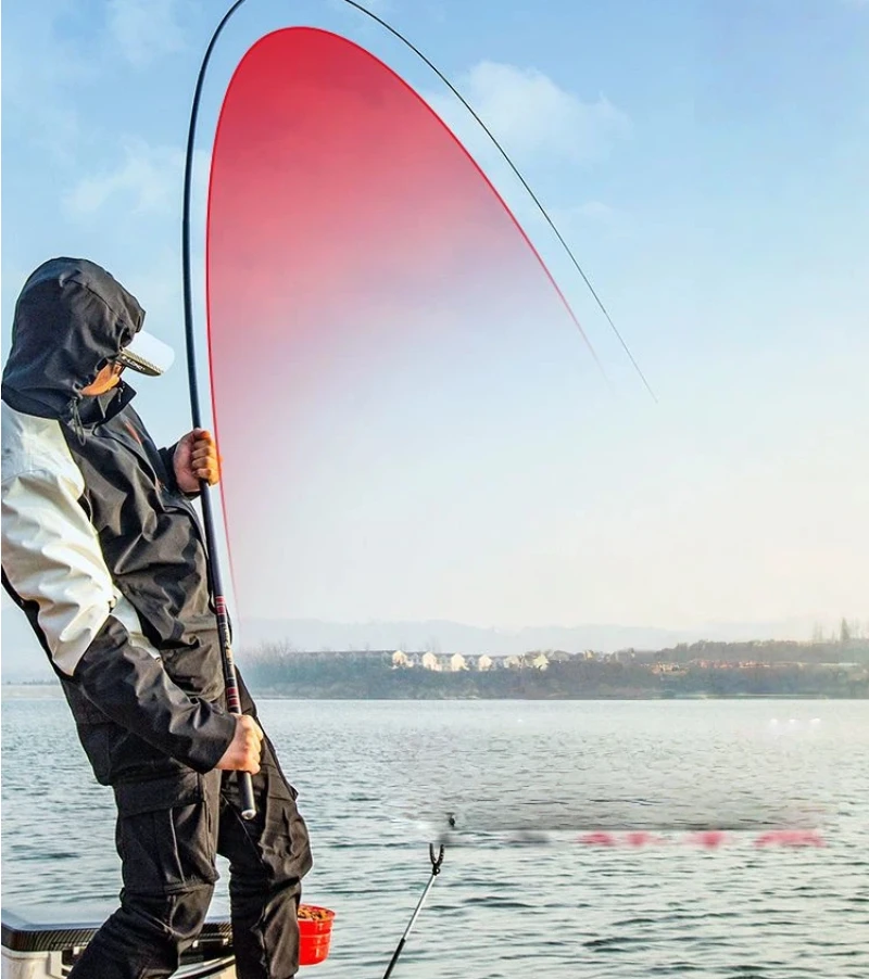 Caña lista para llevar en pesca