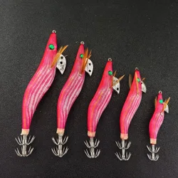 Señuelos luminosos para sepia y pulpo con calamar
