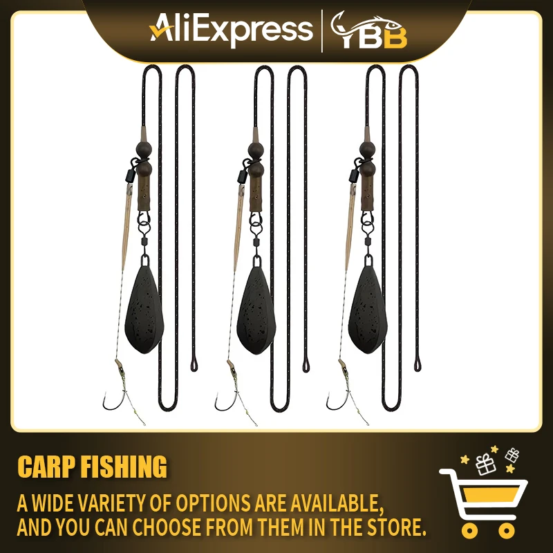 Set de pesca de carpa con plomo Willow lead