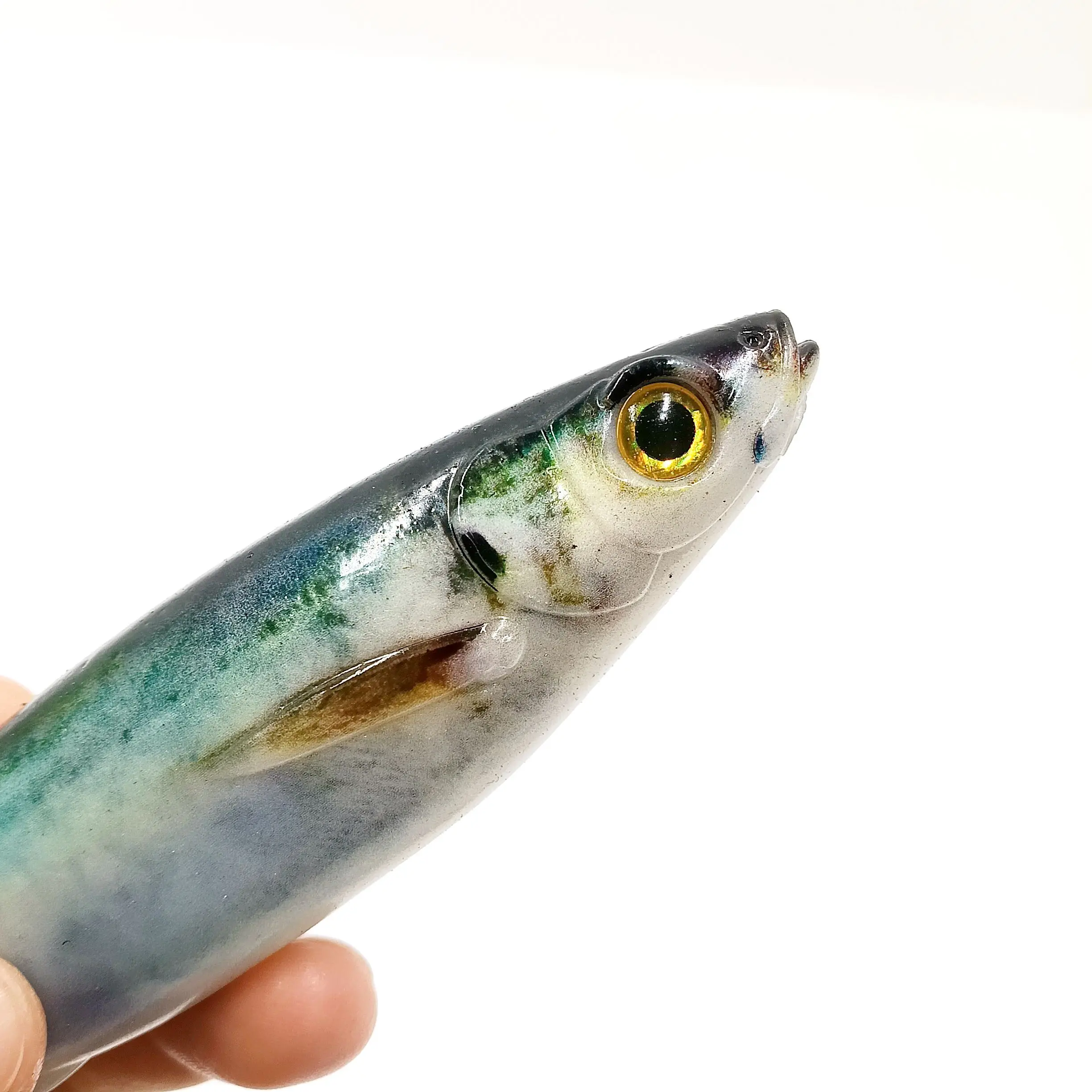 Señuelo blando en condiciones de pesca