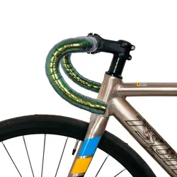 Cinta de manillar para bicicleta de carretera EVA/PU antideslizante y acolchada