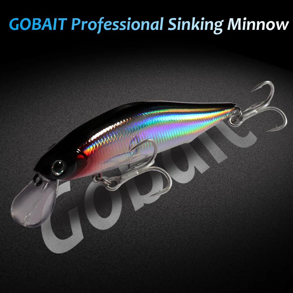 Wobbler hundido minnow – tiro largo – compatible con Jerkbait - imagen 3
