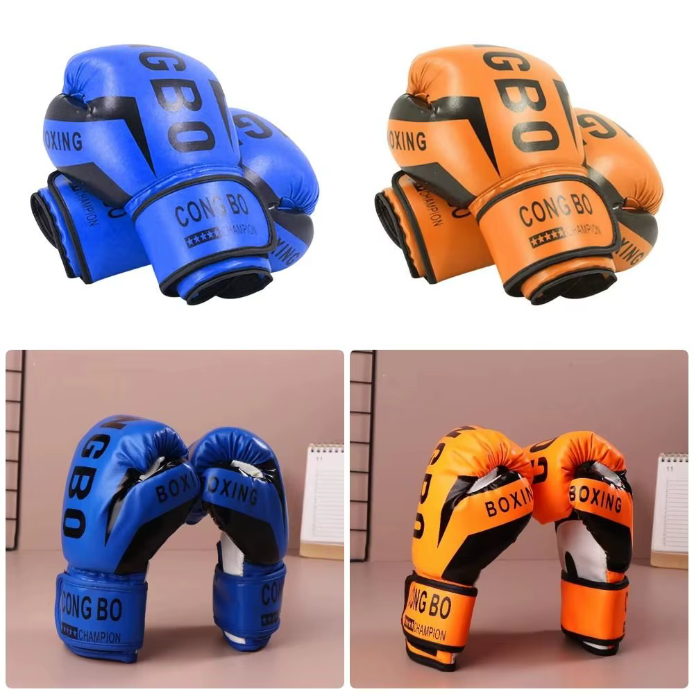 Guantes de Boxeo para Niños Transpirables – Cuero PU, 6 oz, Muay Thai