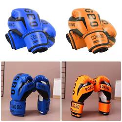 Guantes de Boxeo para Niños Transpirables – Cuero PU, 6 oz, Muay Thai