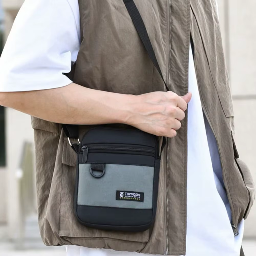 Bolso Bandolera Crossbody Oxford para Hombre – Gran Capacidad - imagen 5