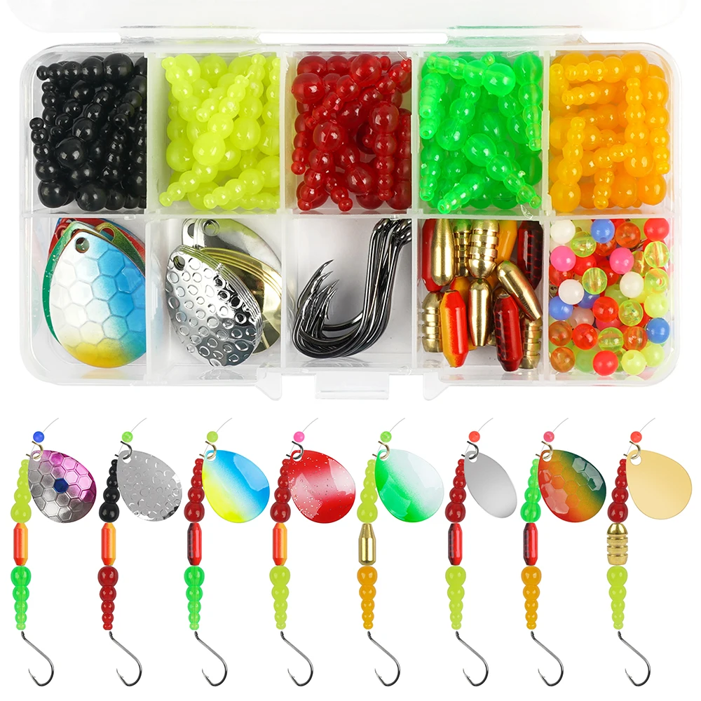 Cucharas metálicas brillantes para señuelos de pesca