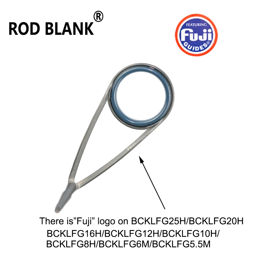 Fuji guías de pesca giratorias Fazlite KLH – anillo marco DIY - imagen 4