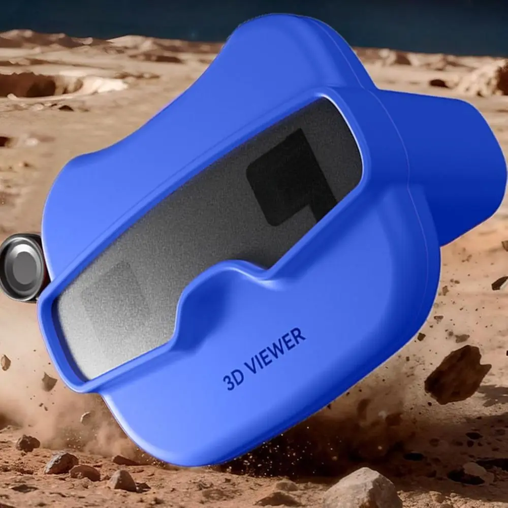 Detalle del visor y sistema de proyección