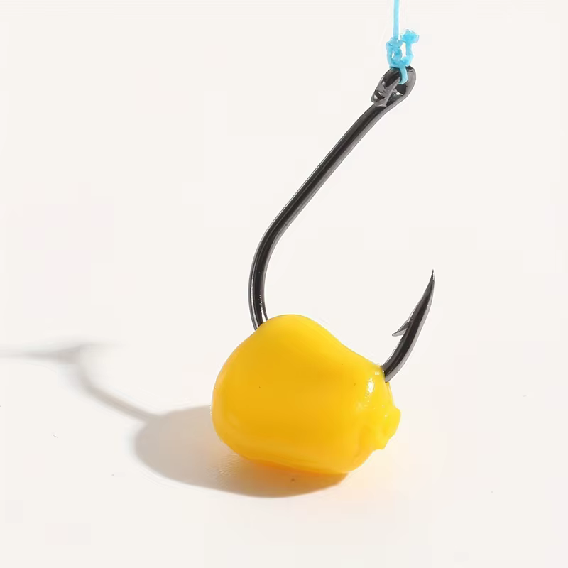 Cebo suave de silicona flotante para pesca carpa con olor a maíz - imagen 5