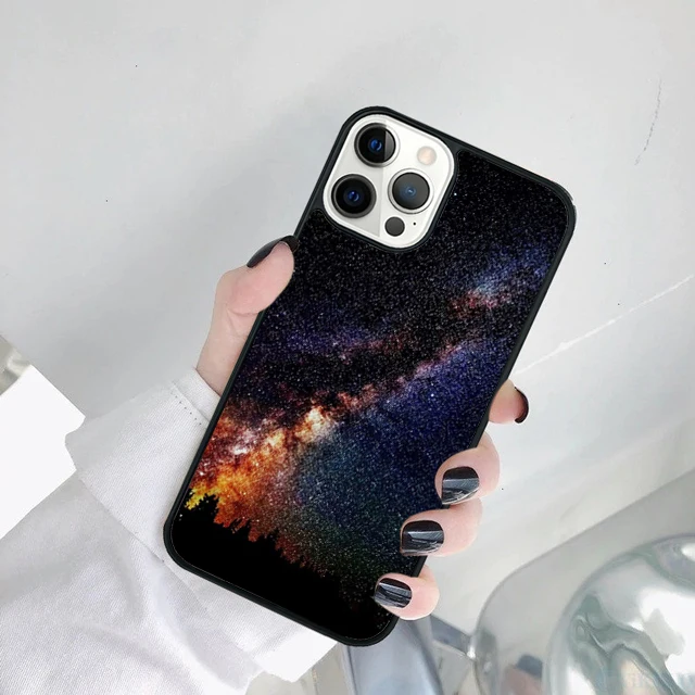 Funda para iPhone con diseño de noche estrellada