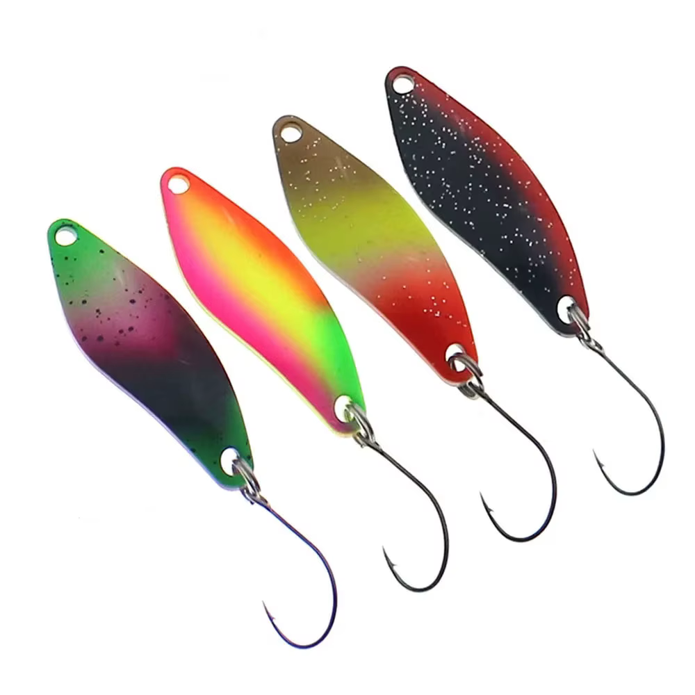 Cuchara de Pesca en Latón para Trucha, Salmón, Lucio y Lubina - imagen 5