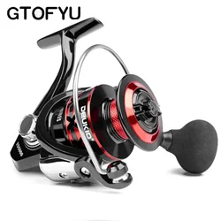 Carrete Giratorio GTOFYU 5:1 Alta Velocidad Arrastre 20kg Tiro Largo