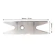 Llave de ajuste de guitarra de acero inoxidable doble cabezal - imagen 5