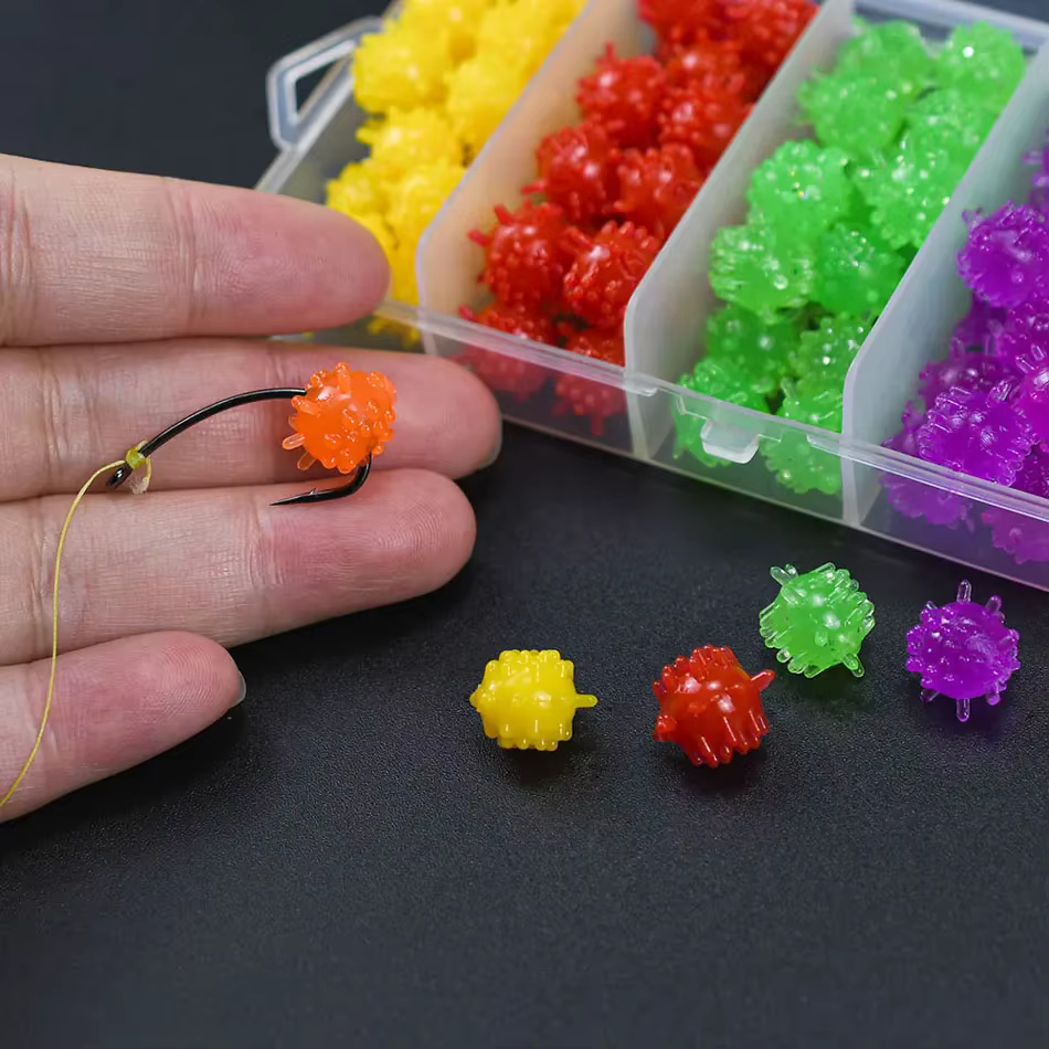 Selección de colores para accesorios de pesca
