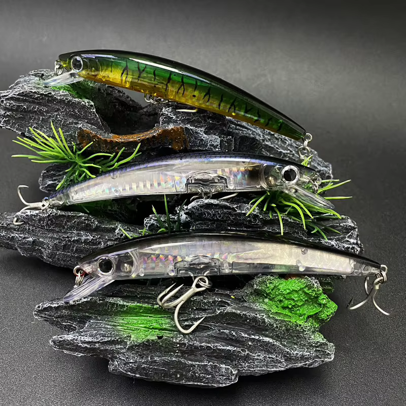 Señuelo Minnow Flotante 3D para Lubina y Trucha - imagen 4