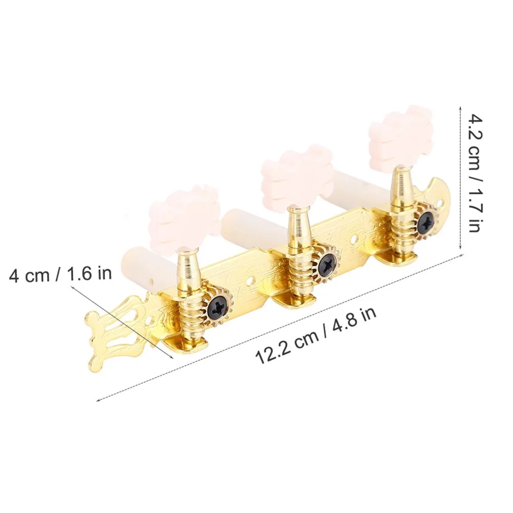 Clavijas de afinación doradas para guitarra clásica
