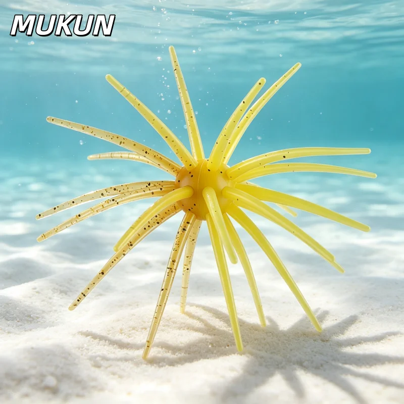 MUKUN Señuelo de vinilo tipo pulpo para pesca en agua salada - imagen 3