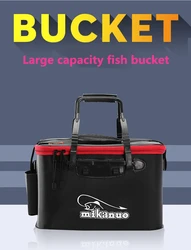 Cubo Portavivos Plegable EVA – Portacebos para Pesca Deportiva