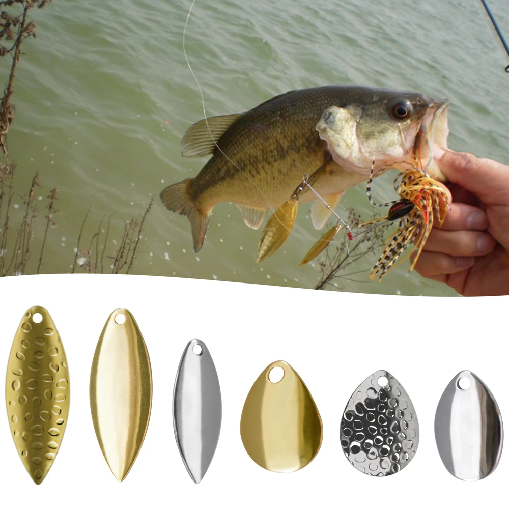 Spinner rig de metal para lubina - Cuchillas para spinnerbait - imagen 3