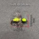 Señuelos de ninfa para pesca con mosca, trucha y perca - imagen 2